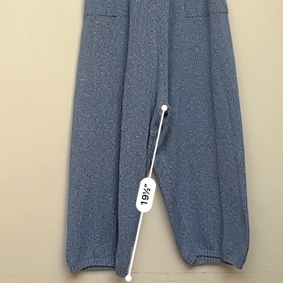 Free People Beach Blue Knit Sweater Pants Size XS - Picture 8 of 11